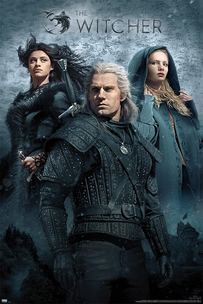 Poster The Witcher Serie TV 91x61 cm