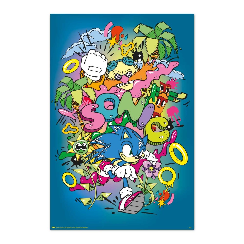 Poster Sonic Pop 91,5x61 cm