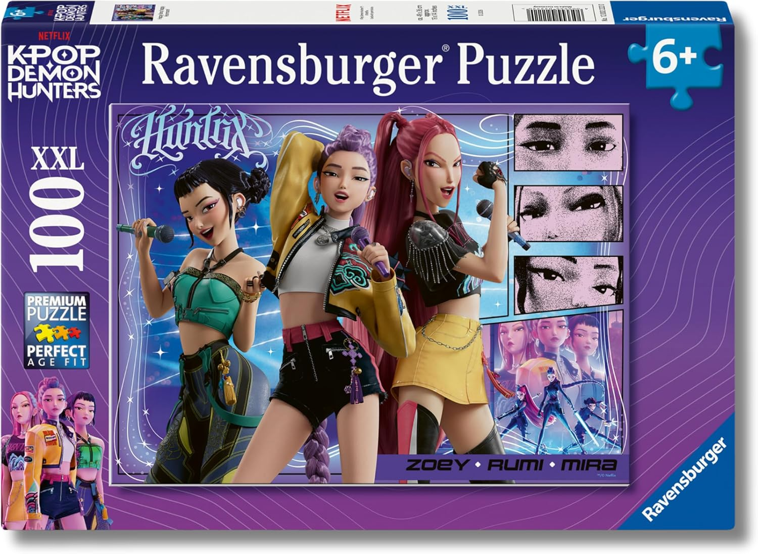 Puzzle K-Pop Demon Hunters Huntrix 100 pezzi XXL