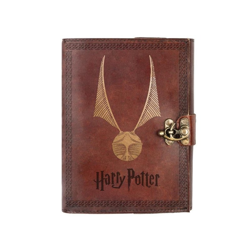 Taccuino in pelle Harry Potter boccino