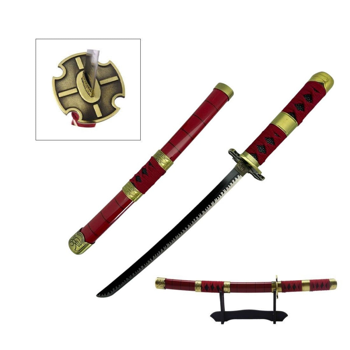 Replica Mini Katana Sandai Kitetsu Roronoa Zoro One Piece