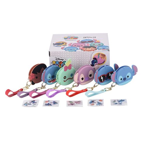 Portamonete Lilo e Stitch Disney in silicone Tsum Tsum 6 varianti