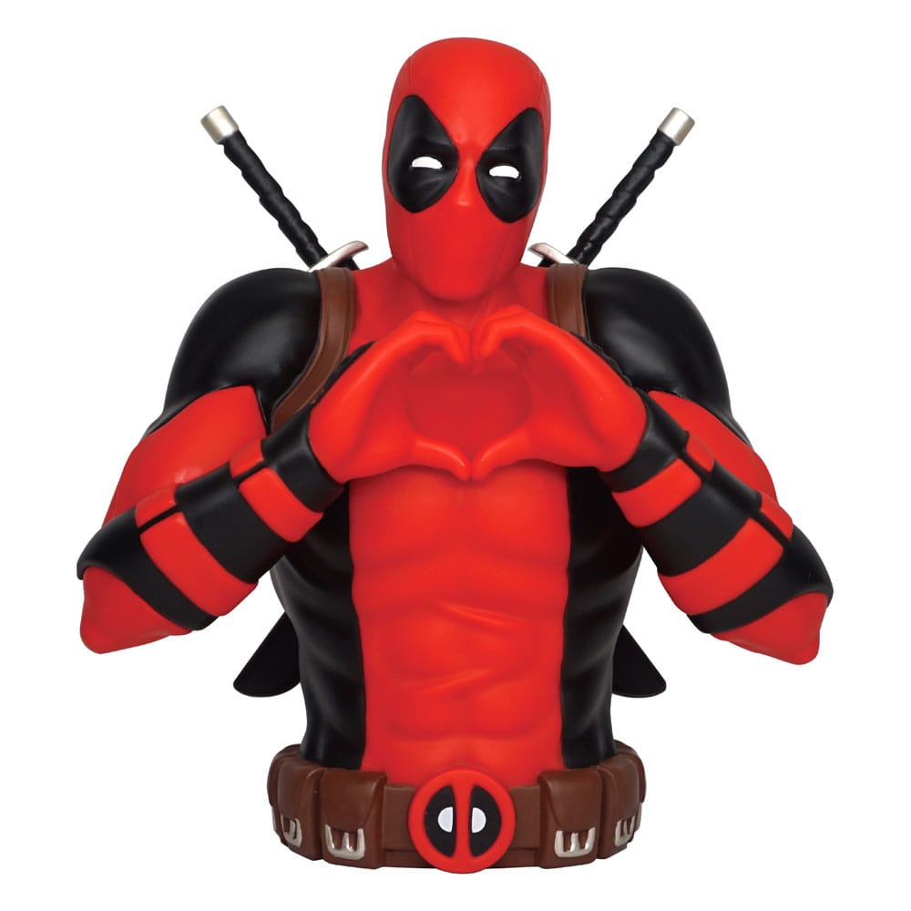 Salvadanaio Deadpool Busto Marvel