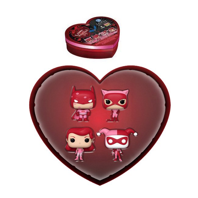 San Valentino Funko Pocket Pop DC Classic Personaggi Box