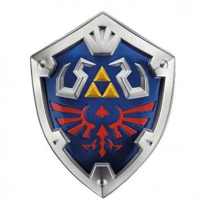 Scudo Legend of Zelda replica in plastica