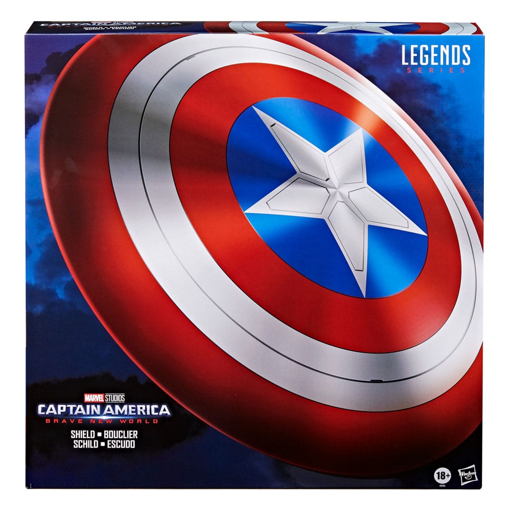 Scudo Premium Captain America: Brave New World Marvel Legends 60 cm