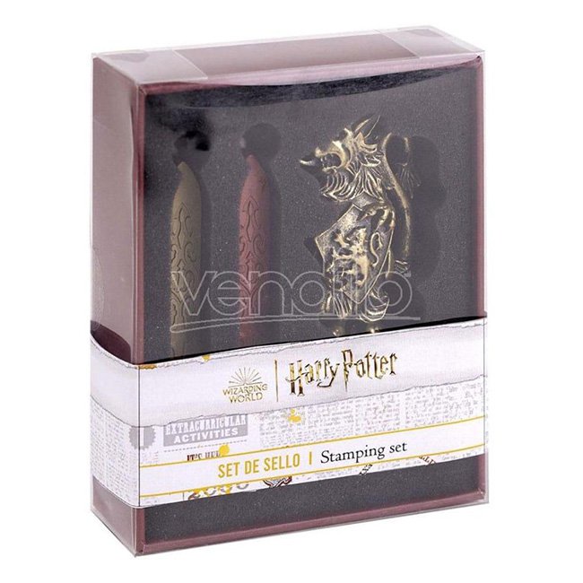 Set Timbro e ceralacca Grifondoro Harry Potter