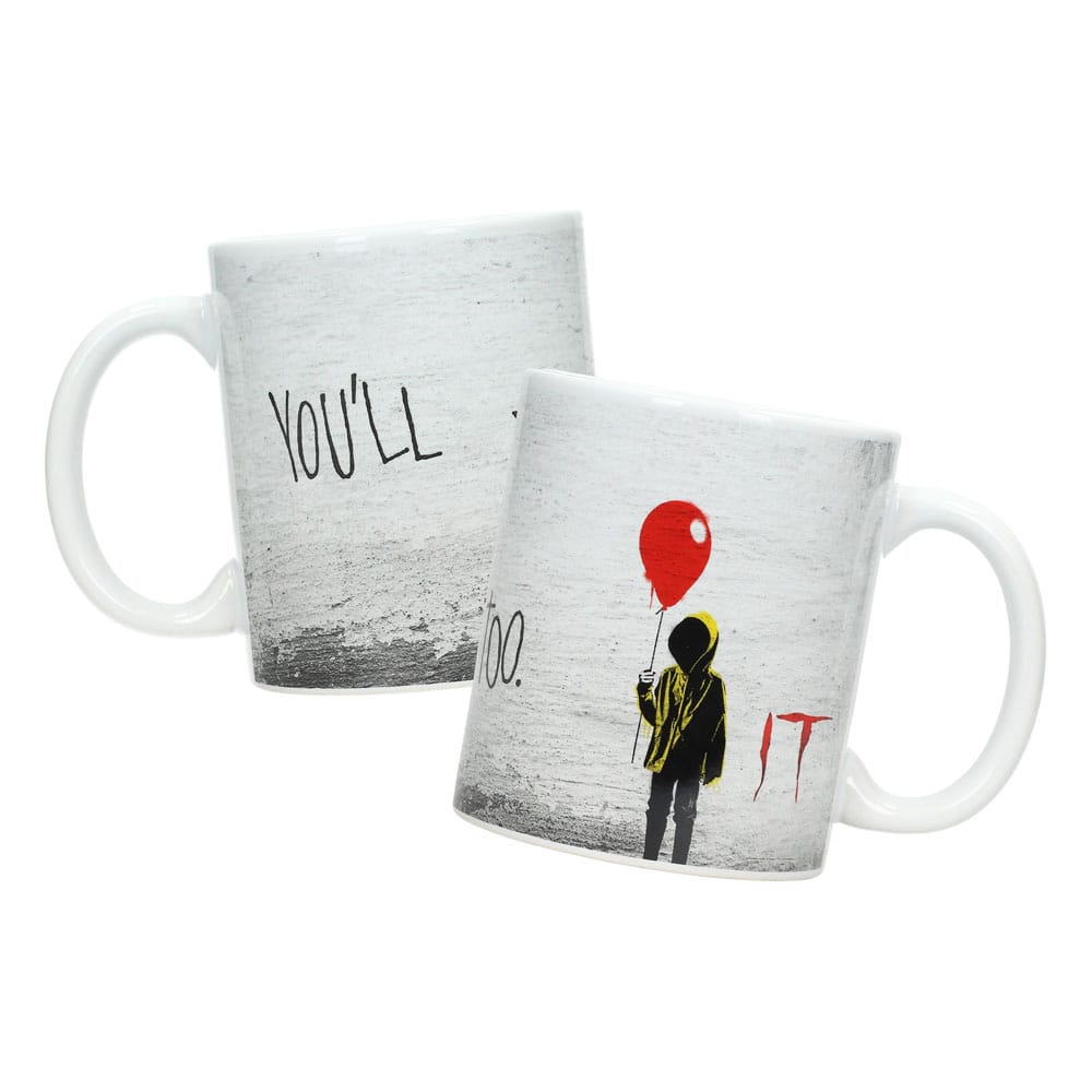 Set Tazza e Portachiavi You'll Float Too IT Pennywise