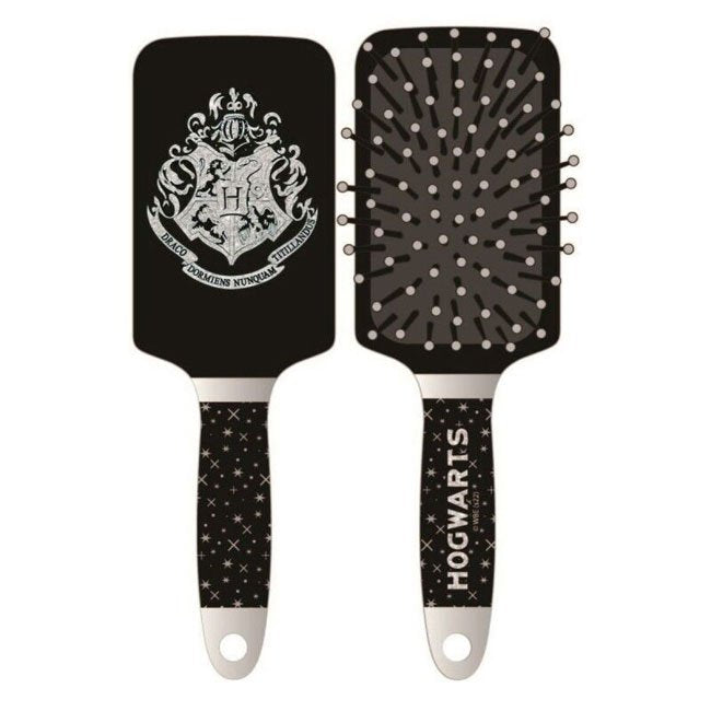 Spazzola capelli rettangolare Harry Potter Hogwarts