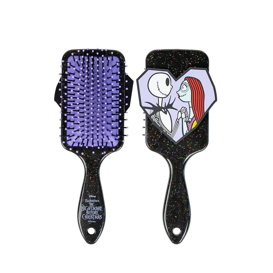 Spazzola capelli rettangolare Jack e Selly Nightmare Before Christmas