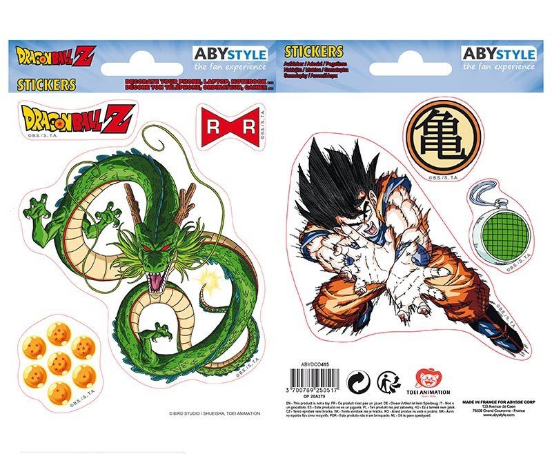 Stickers Adesivi Dragon Ball Z