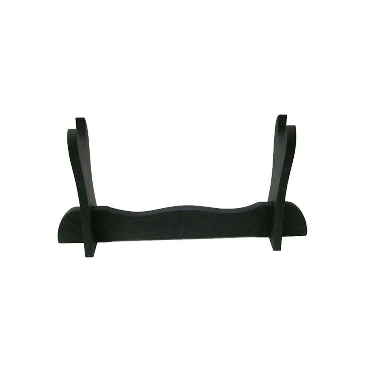 Supporto in legno nero per katana