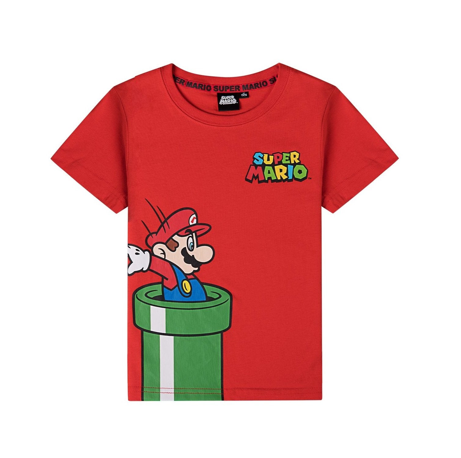 T-Shirt Super Mario Rossa Bambini