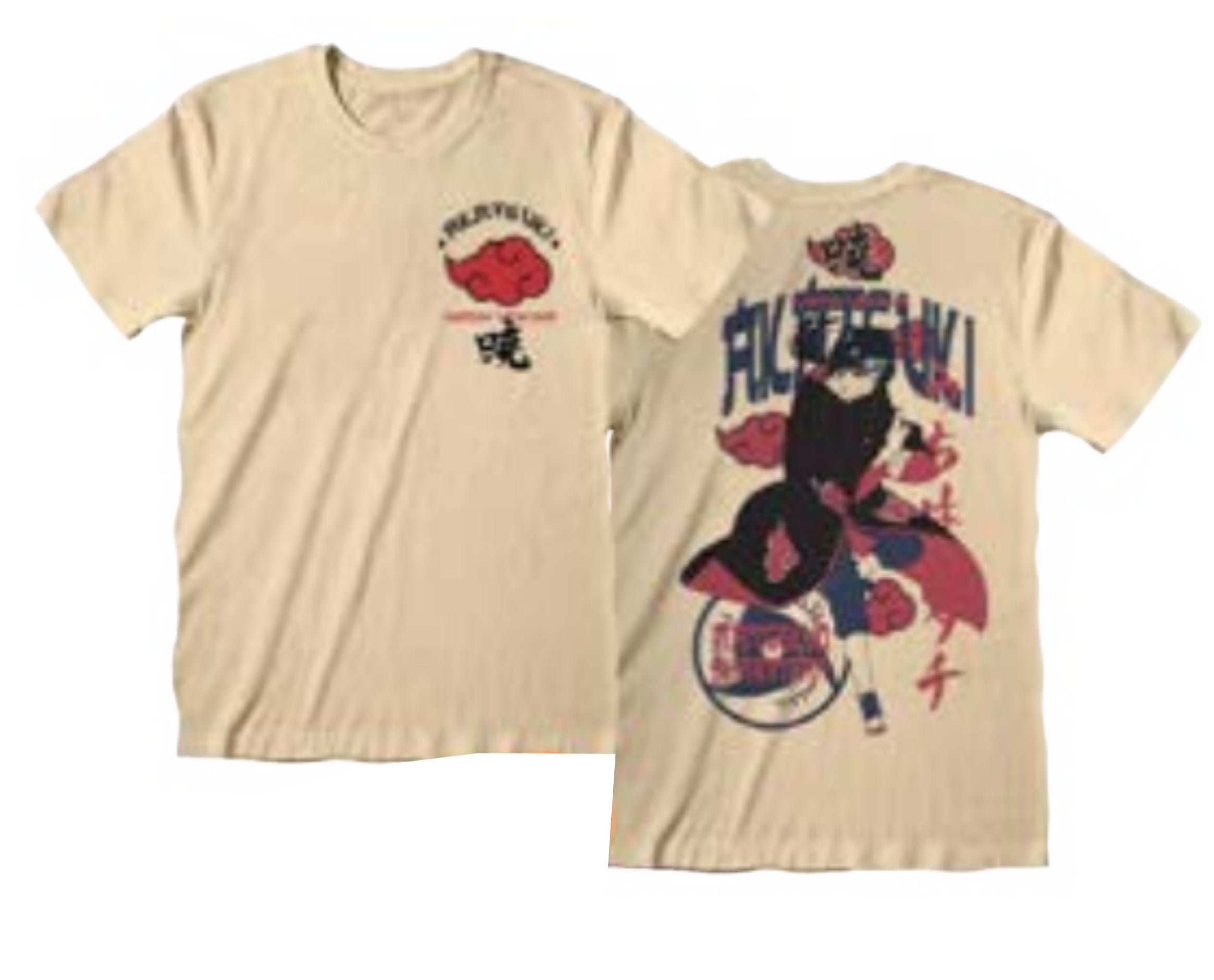 T-Shirt Itachi Uchiha Beige Naruto