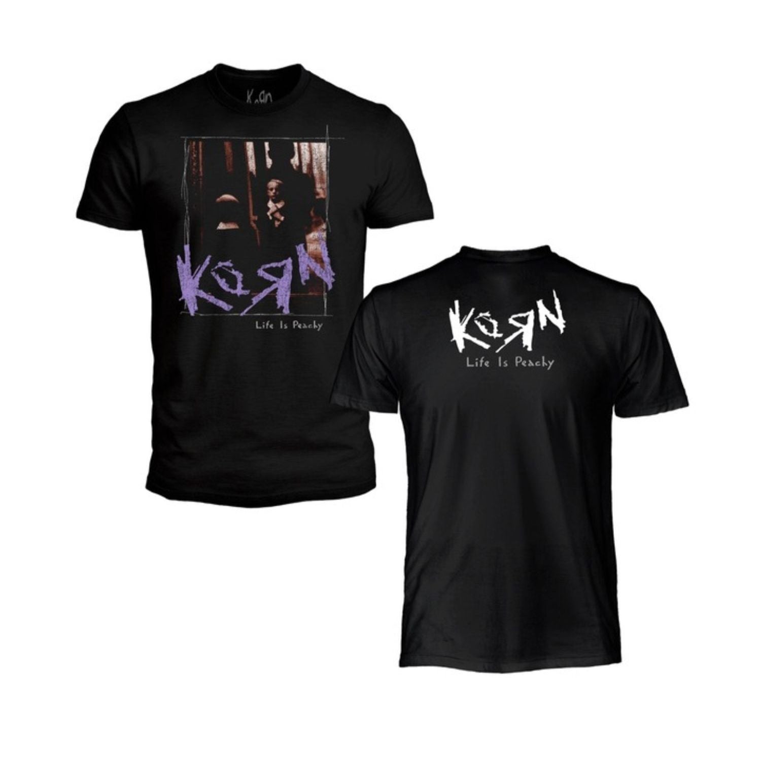 T-Shirt Life is Peachy Korn