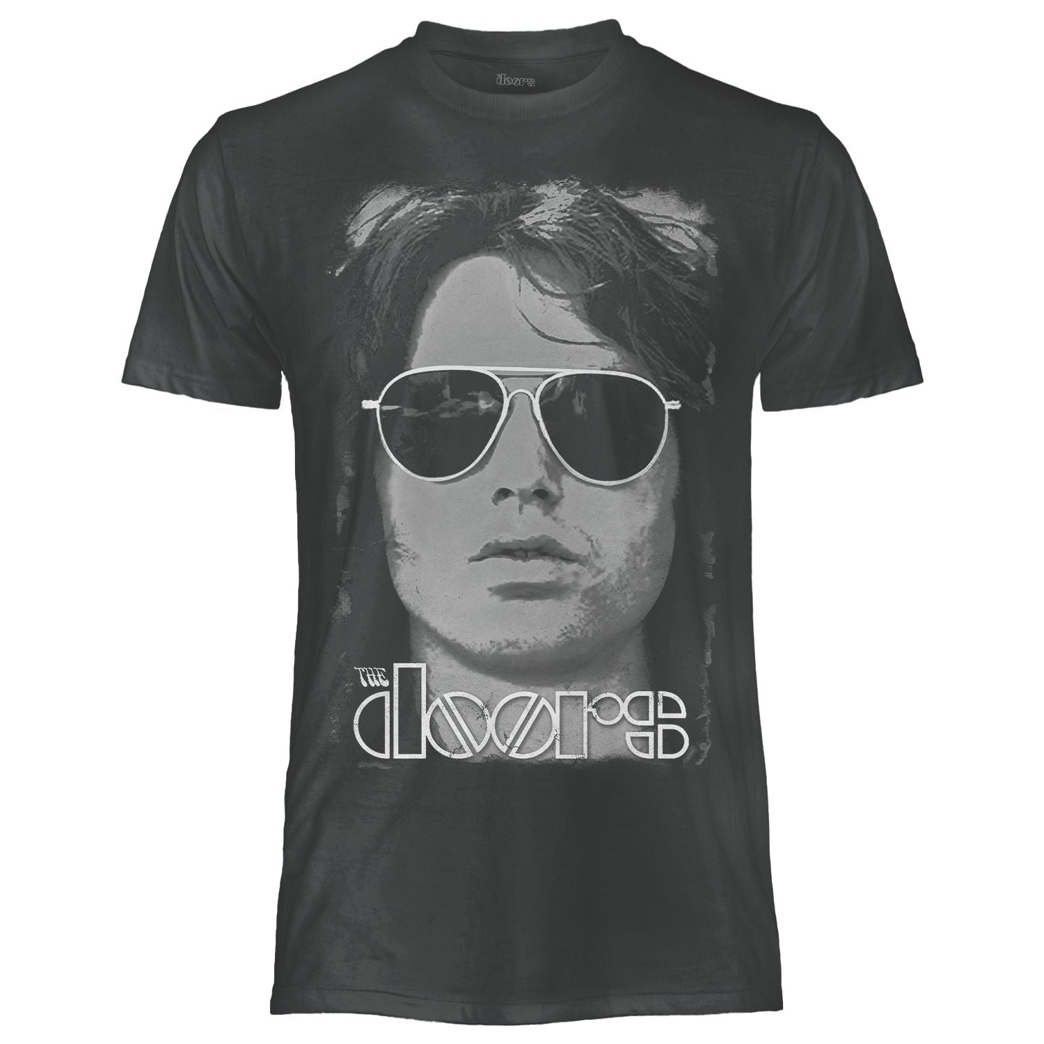 T-Shirt The Doors Jim Morrison Grigio Scuro