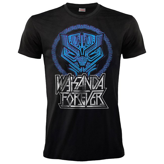 T-shirt Black Panther Wakanda Forever Marvel