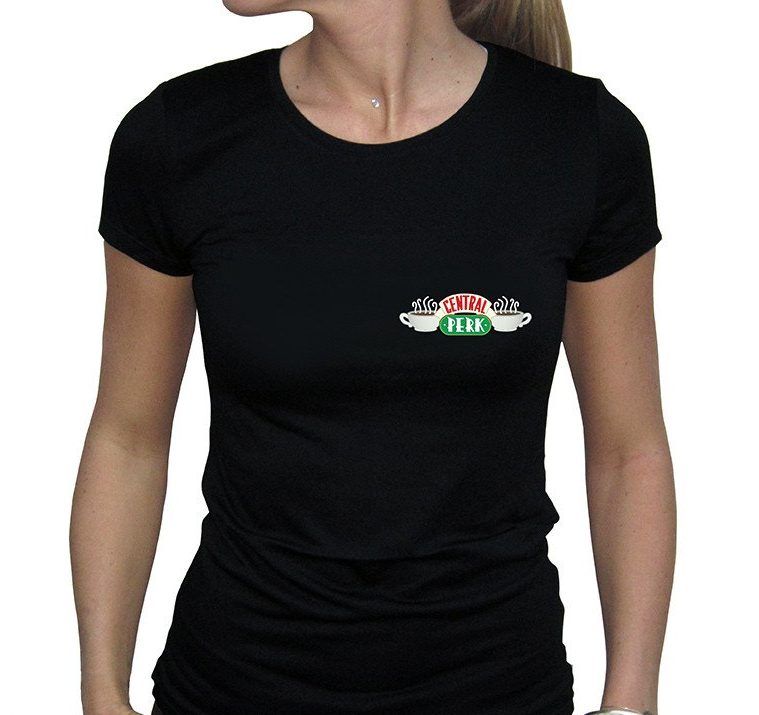 T-shirt Friends Central Perk Logo laterale