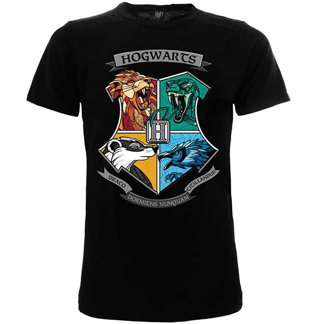 T-Shirt Hogwarts Casate Bambini