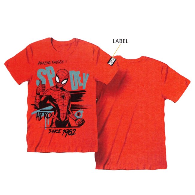 T-Shirt Spider Man Hero Since 1962 Marvel Bambini