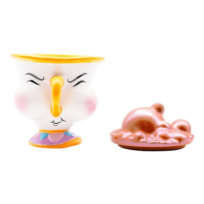 Tazza Chicco con Bolle La Bella e La Bestia Disney