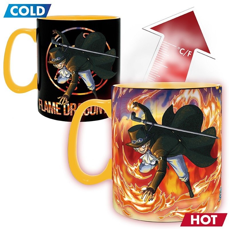 Tazza Magica Luffy e Sabo One piece