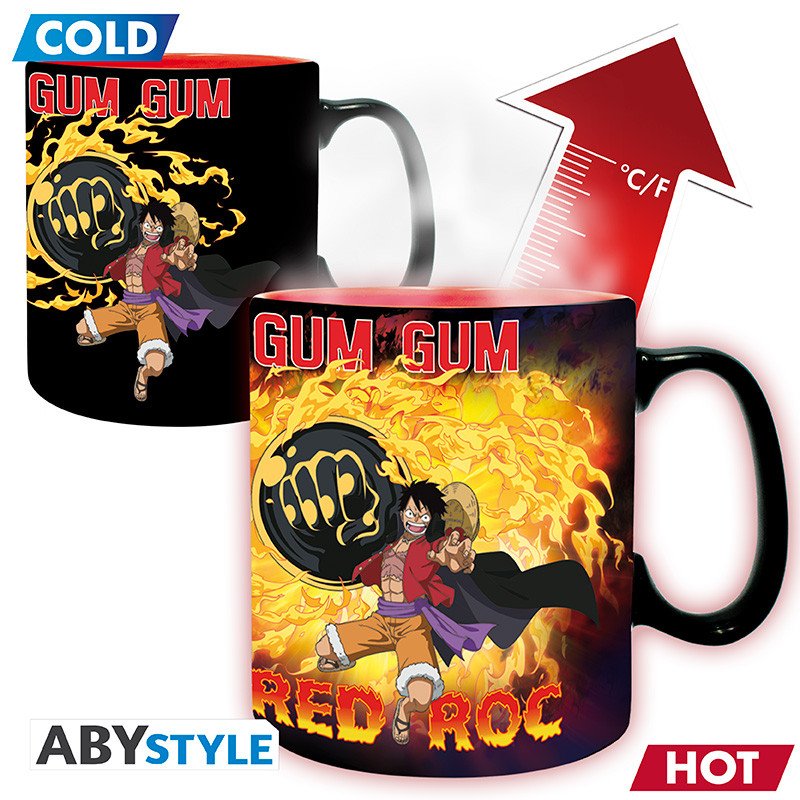 Tazza Termosensibile Luffy vs Kaido One Piece