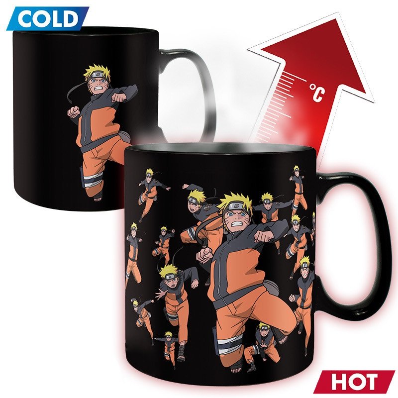 Tazza Termosensibile Multicloning Naruto Shippuden