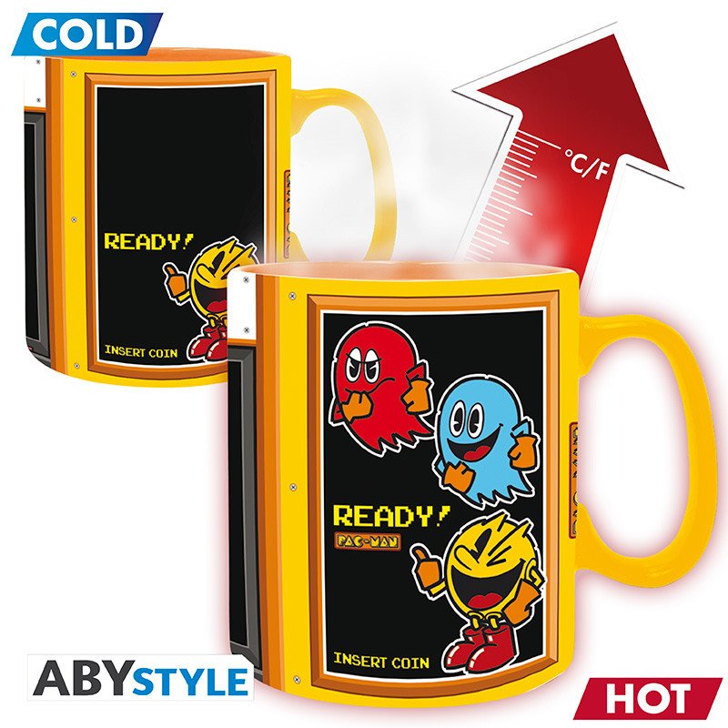 Tazza Termosensibile Pac-Man Arcade