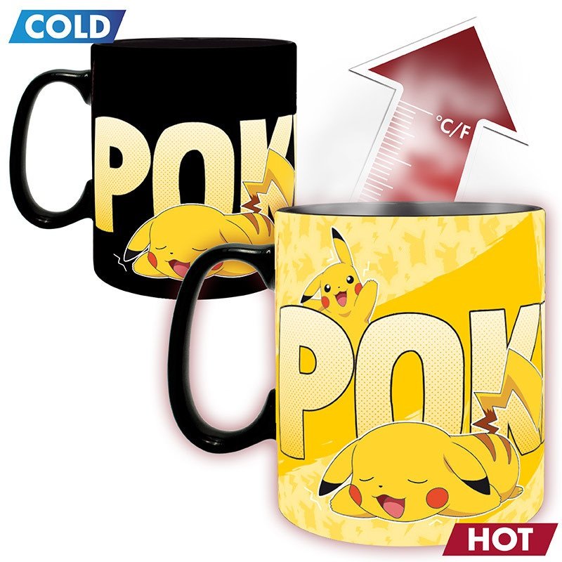 Tazza Termosensibile Pikachu Pokemon