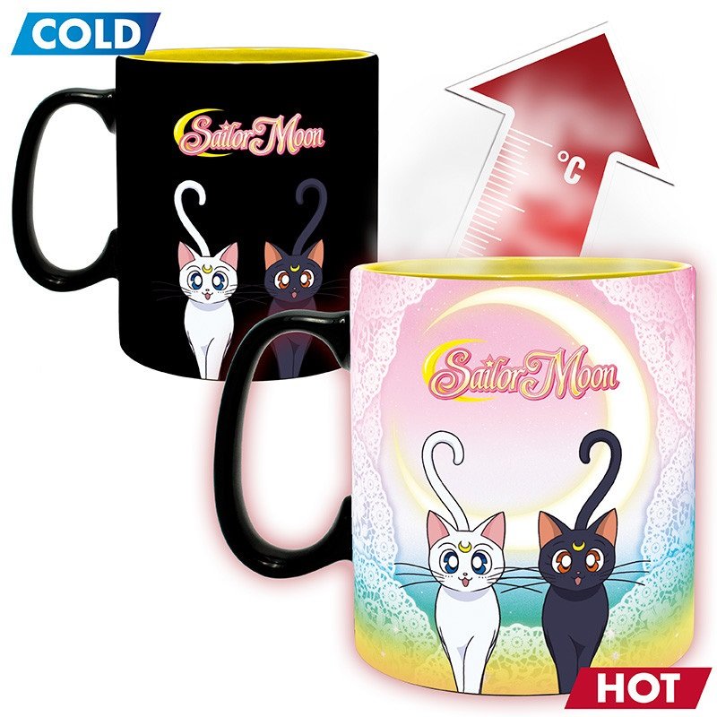 Tazza Termosensibile Sailor Moon Personaggi