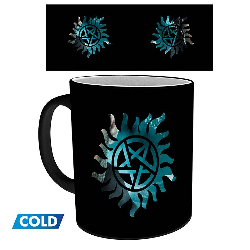 Tazza Termosensibile Supernatural Sam e Dean