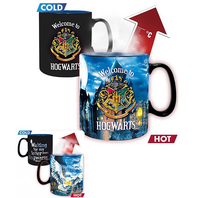 Tazza Termosensibile Lettera di Hogwarts Harry Potter 460 ml