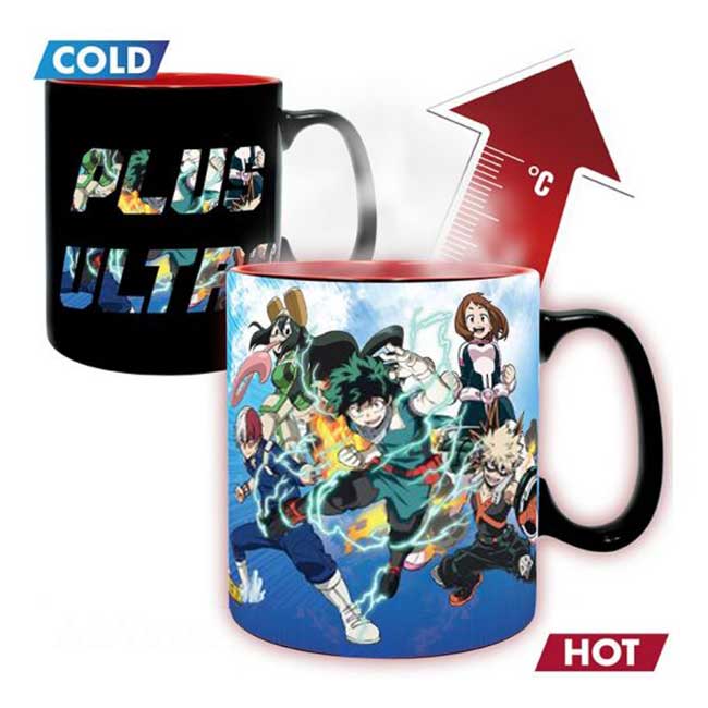 Tazza termosensibile Plus Ultra My Hero Academia
