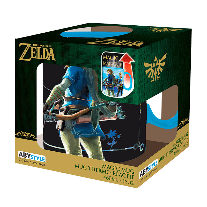 Tazza termosensibile The Legend of Zelda confezione esterna in cartone