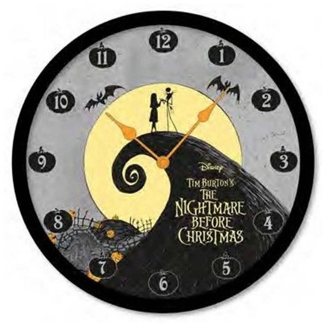 The Nightmare before Christmas Orologio da muro 25 cm Jack e Sally