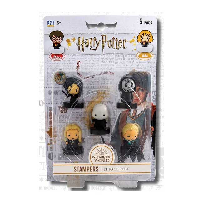 Timbrini Harry Potter 5 Personaggi Set A Hagrid Piton Lupin McGranitt Silente