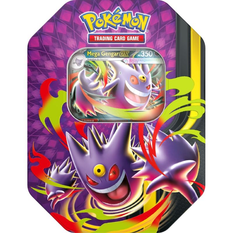 Tin Pokemon Mega Clefable Ex e Mega Gengar Ex ITA