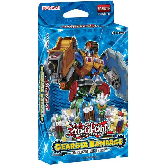 Yu Gi Oh TCG Structure Deck Geargia Rampage in Inglese