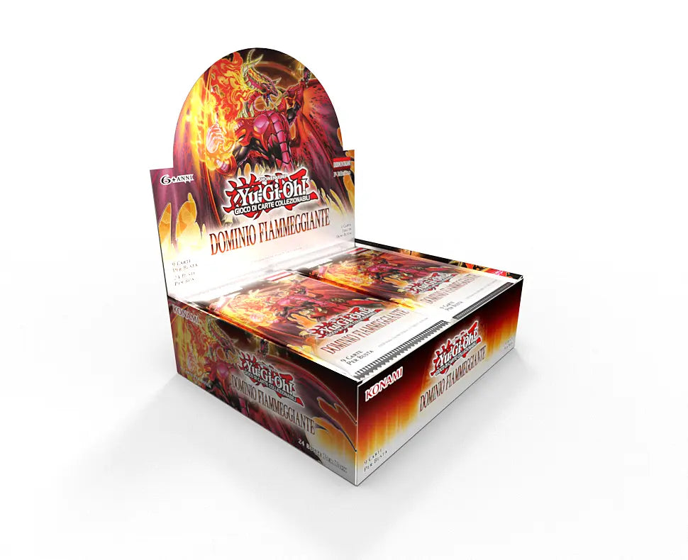 Yu-Gi-Oh Box da 24 buste Dominio Fiammeggiante ITA