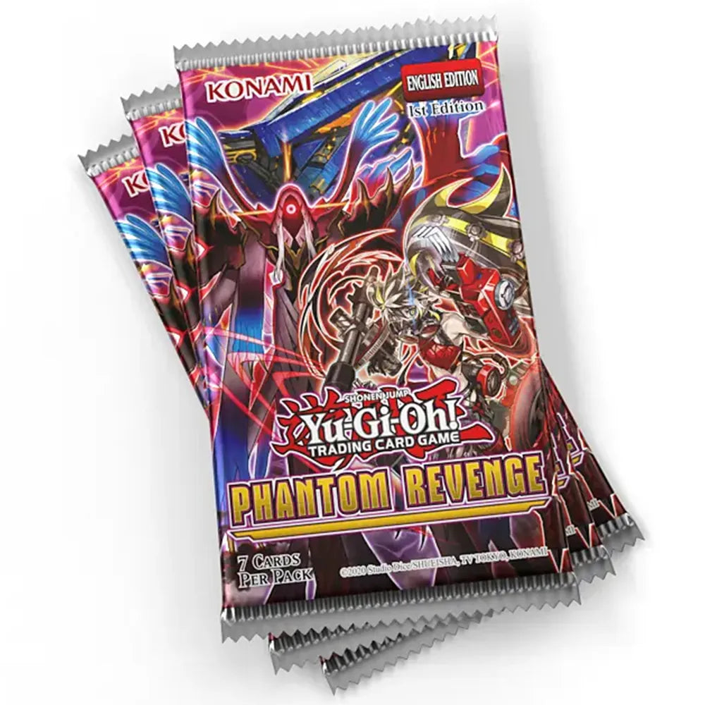 Yu-Gi-Oh Busta da 7 carte Vendetta Fantasma ITA