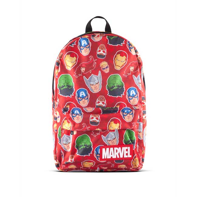 Zaino Rosso Personaggi Marvel