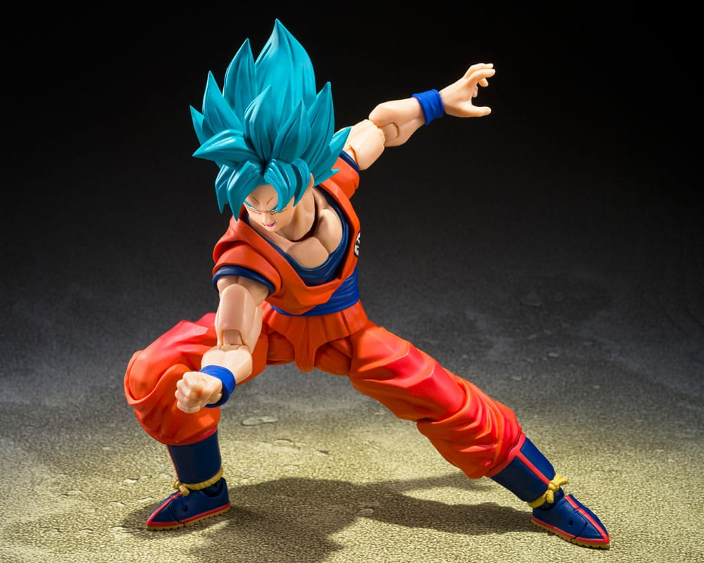 Action Figure Dragon Ball Super S.H.Figuarts Super Saiyan Son Goku Blue Power Transcending Limits 15 cm