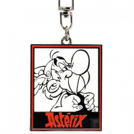 Portachiavi Asterix in metallo
