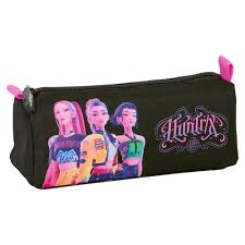 Astuccio a Bustina K-Pop Demon Hunters Nero 21 × 7 × 8 cm