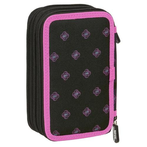 Astuccio Triplo Riempito 37 Pezzi K-Pop Demon Hunters Nero