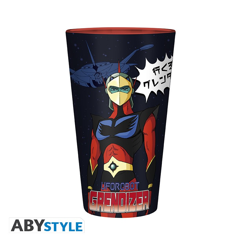 Bicchiere Grande Goldrake e Actarus 400 ml