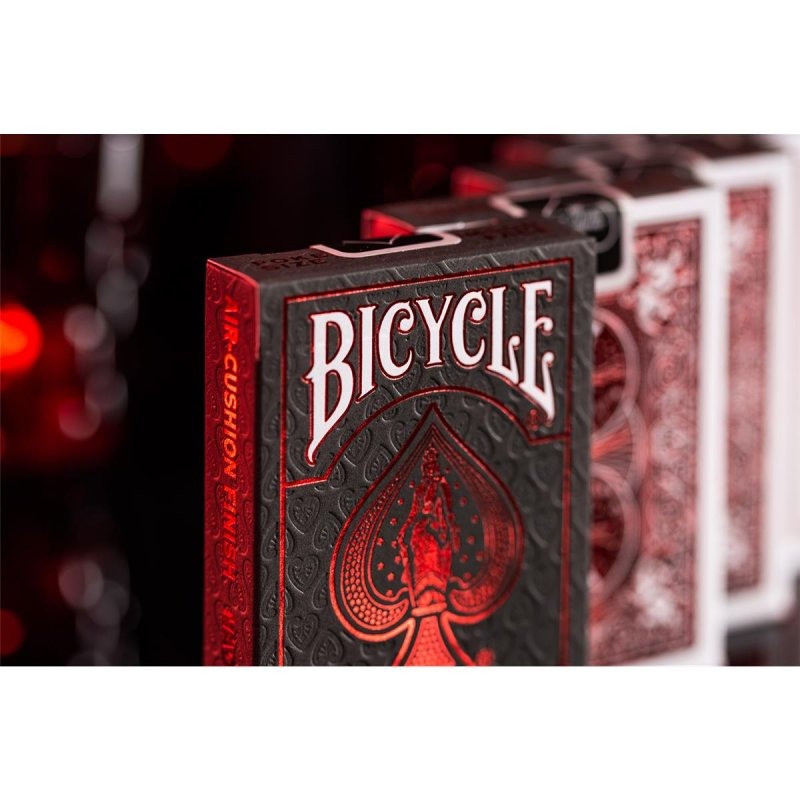 Bicycle Carte da Gioco Metalluxe Foil Back Crimson