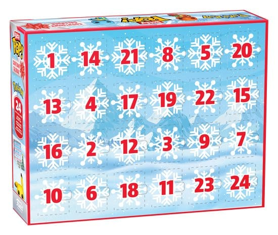 Pokémon Bitty Pop! Calendario dell’Avvento 24 Giorni