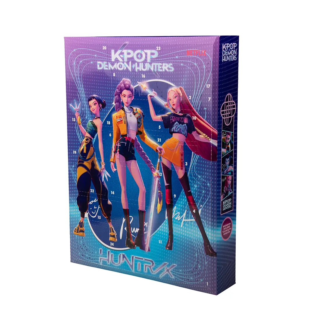 Calendario dell'Avvento 2026 KPop Demon Hunters HUNTR/X – 24 Sorprese